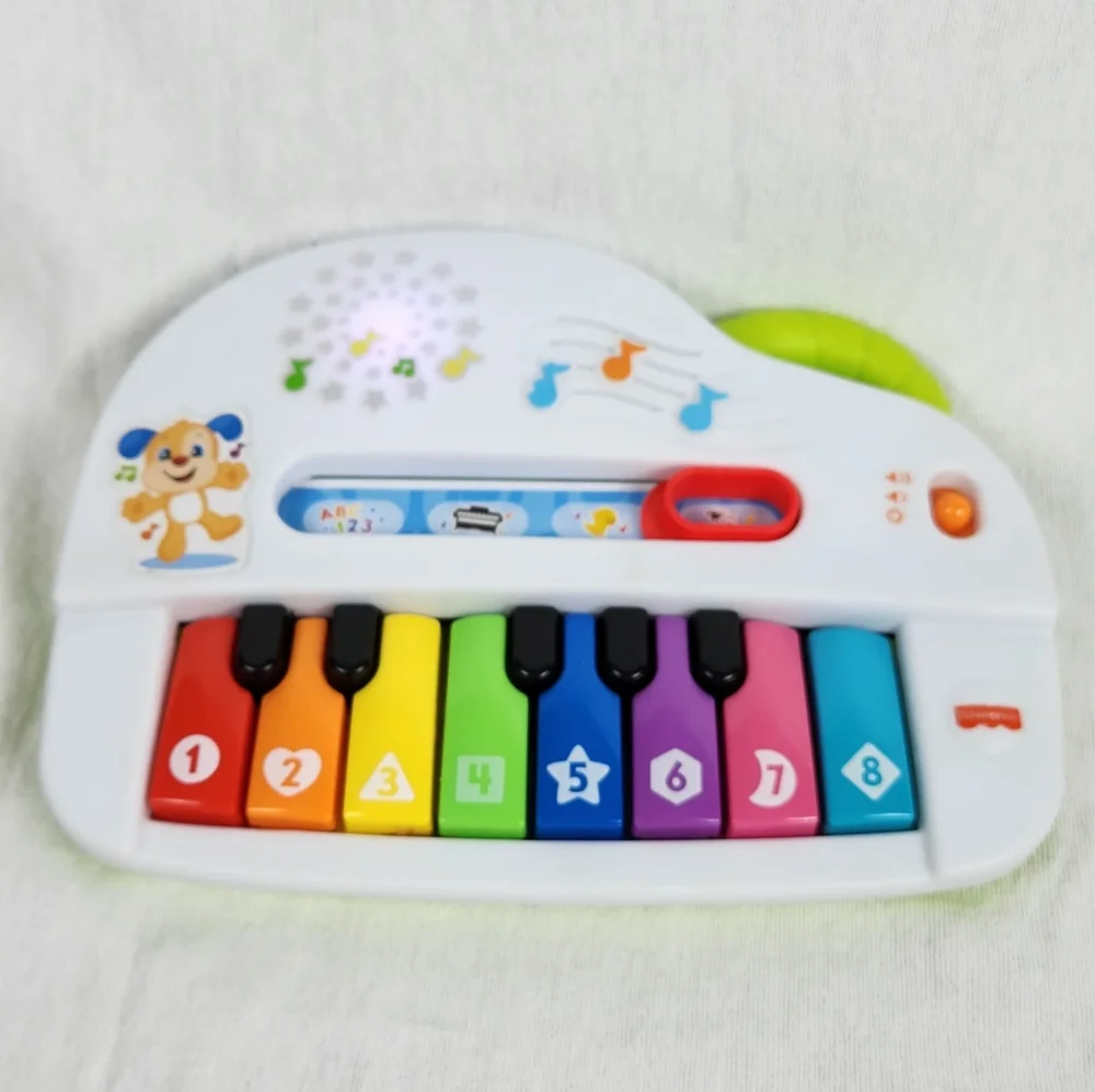 Fisher Price Laugh And Learn Silly Sounds Light Up Piano Keyboard Toy